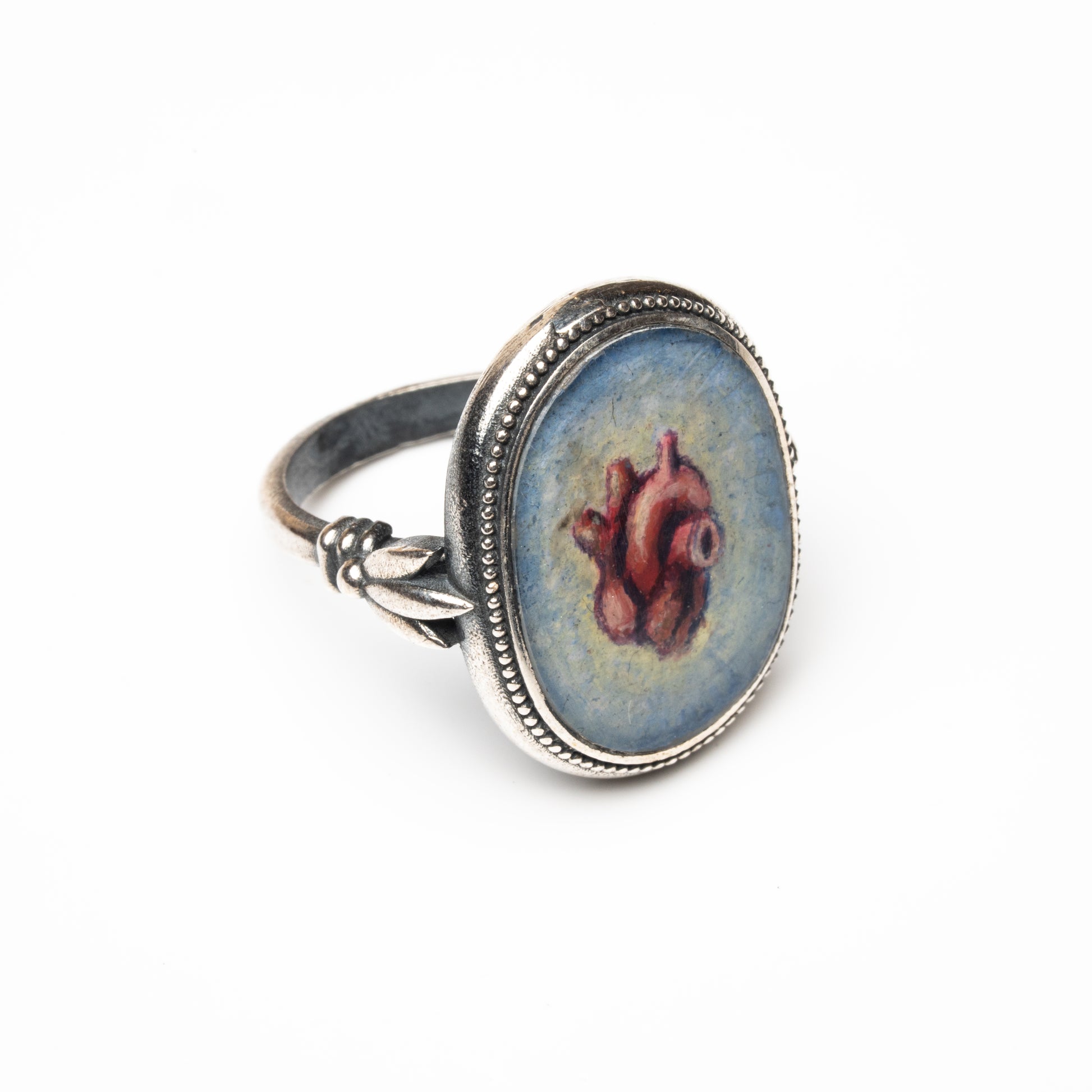 İce Heart Ring
