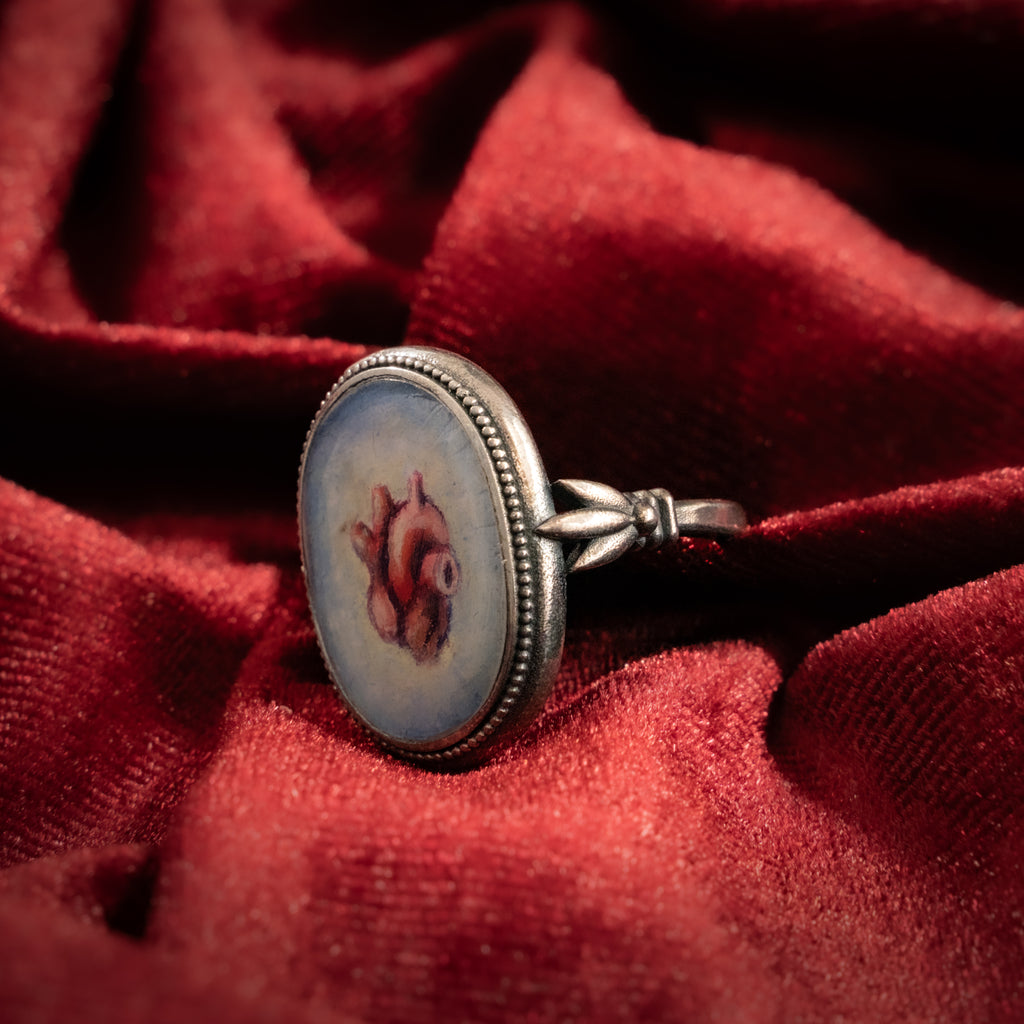 İce Heart Ring