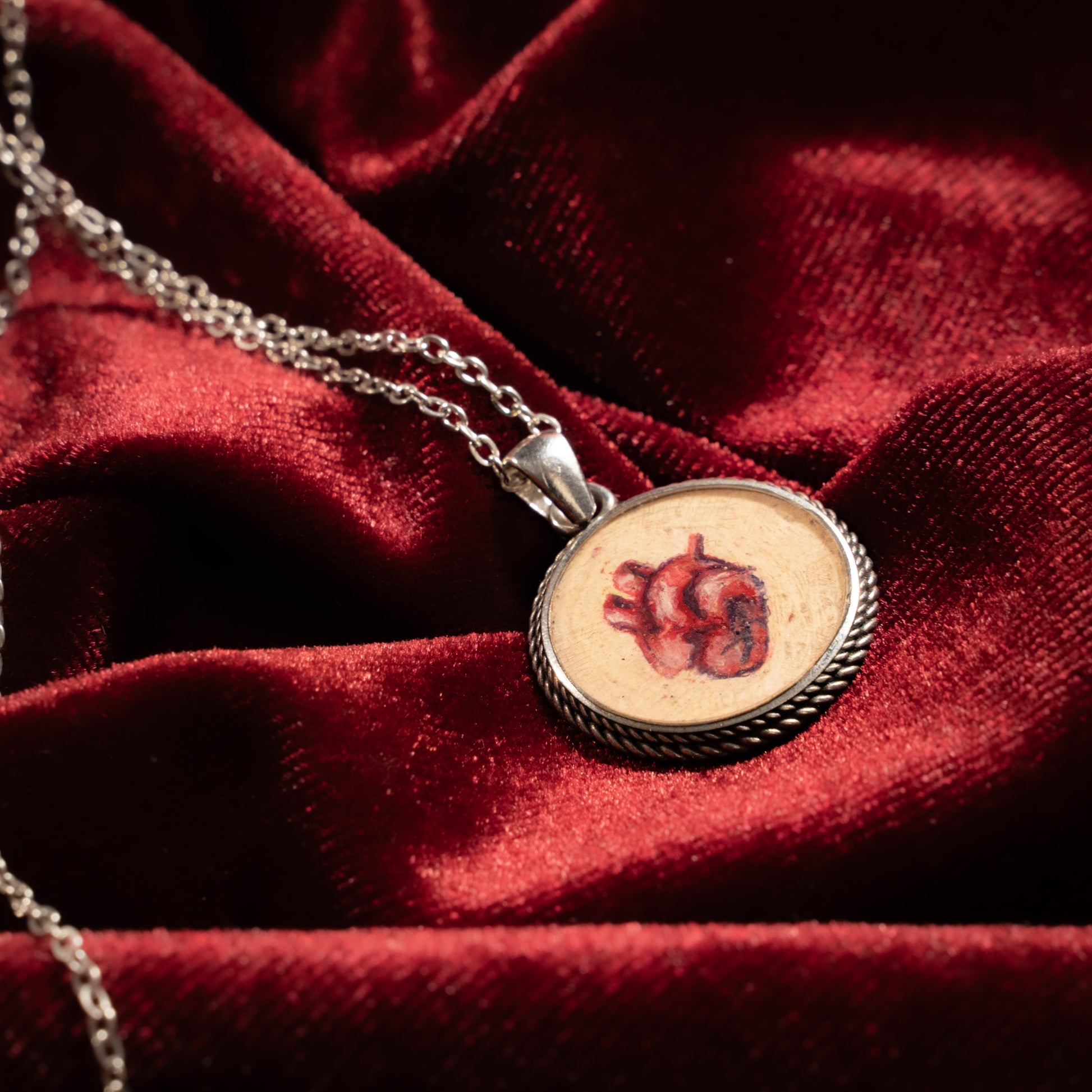 Heart necklaces