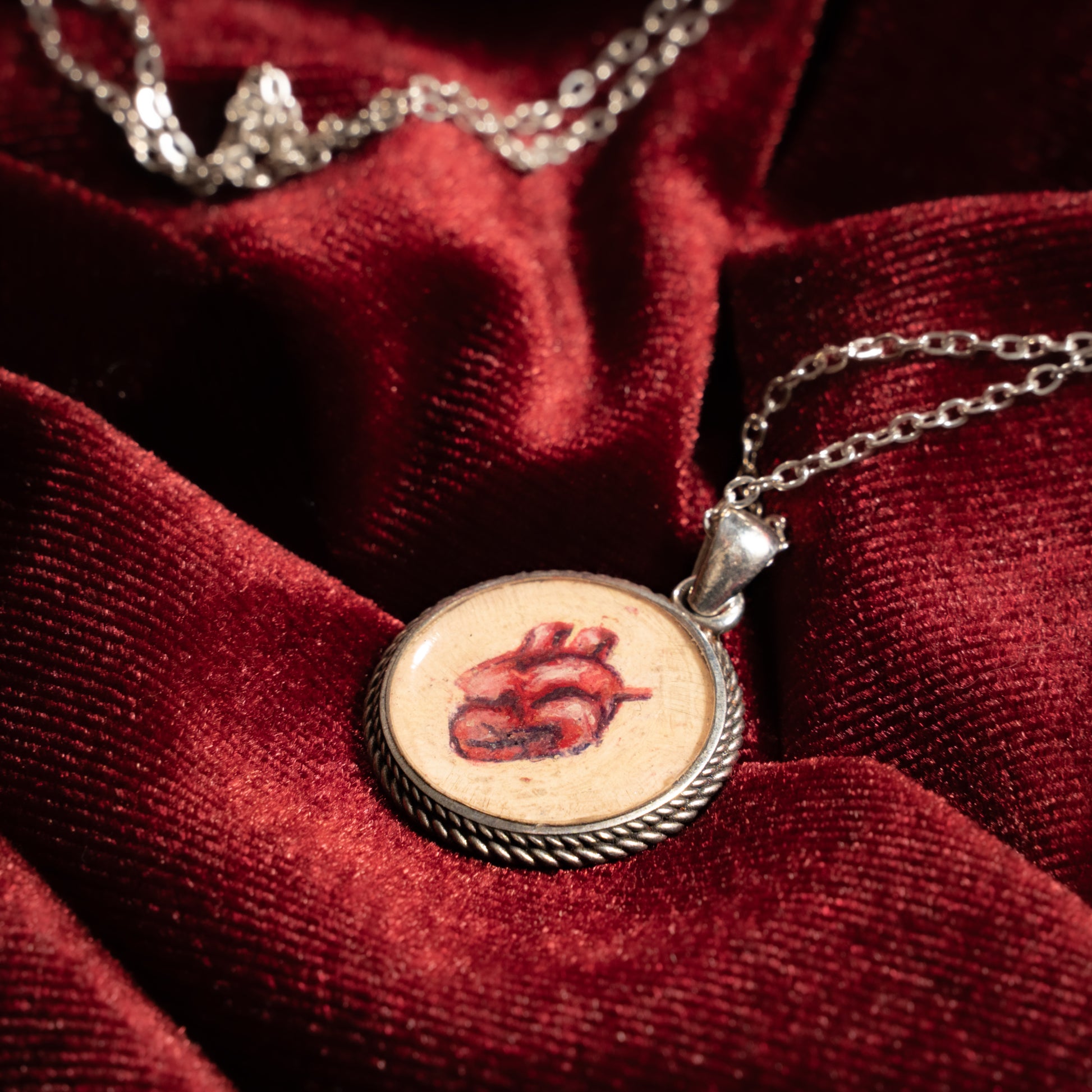 Heart necklaces