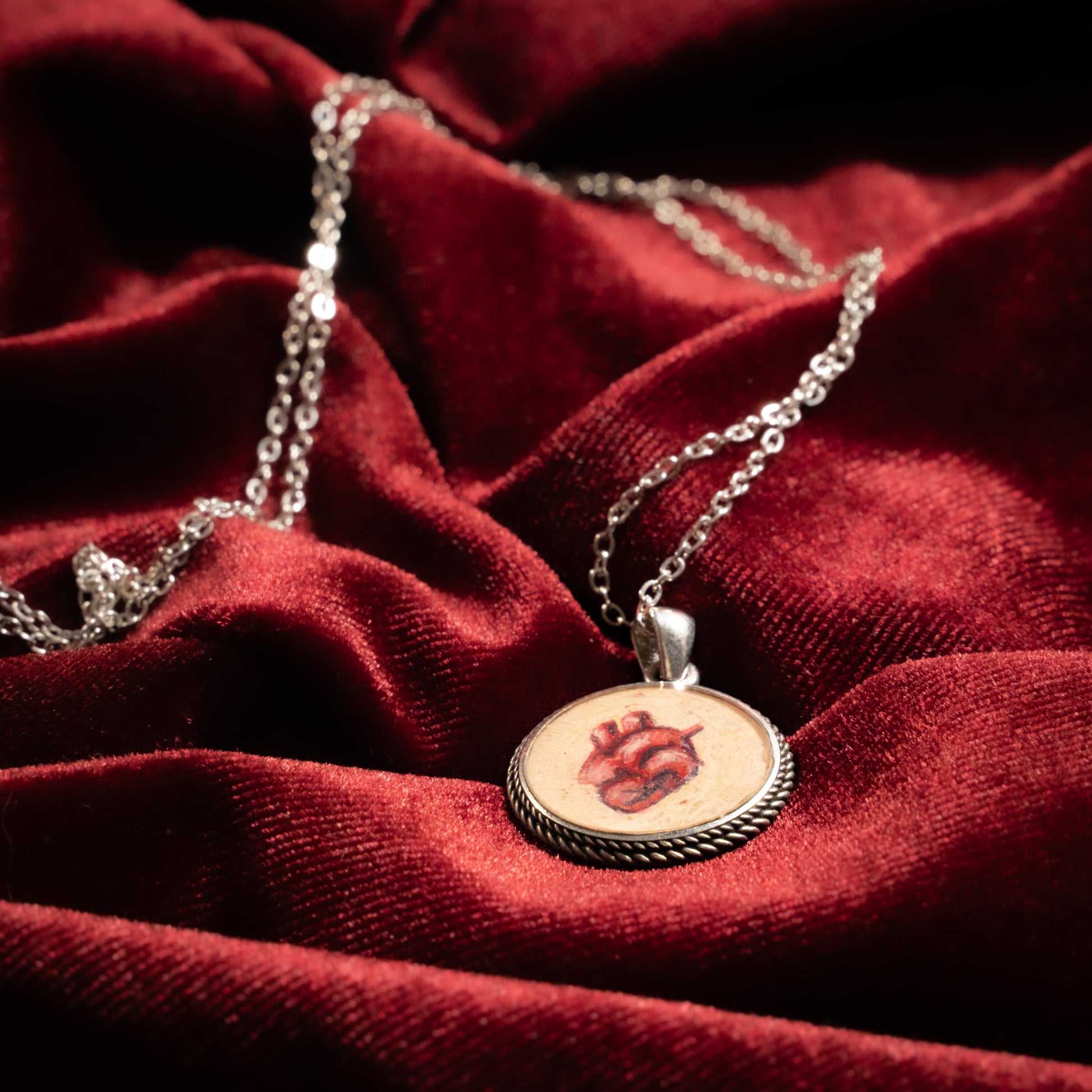 Heart necklaces