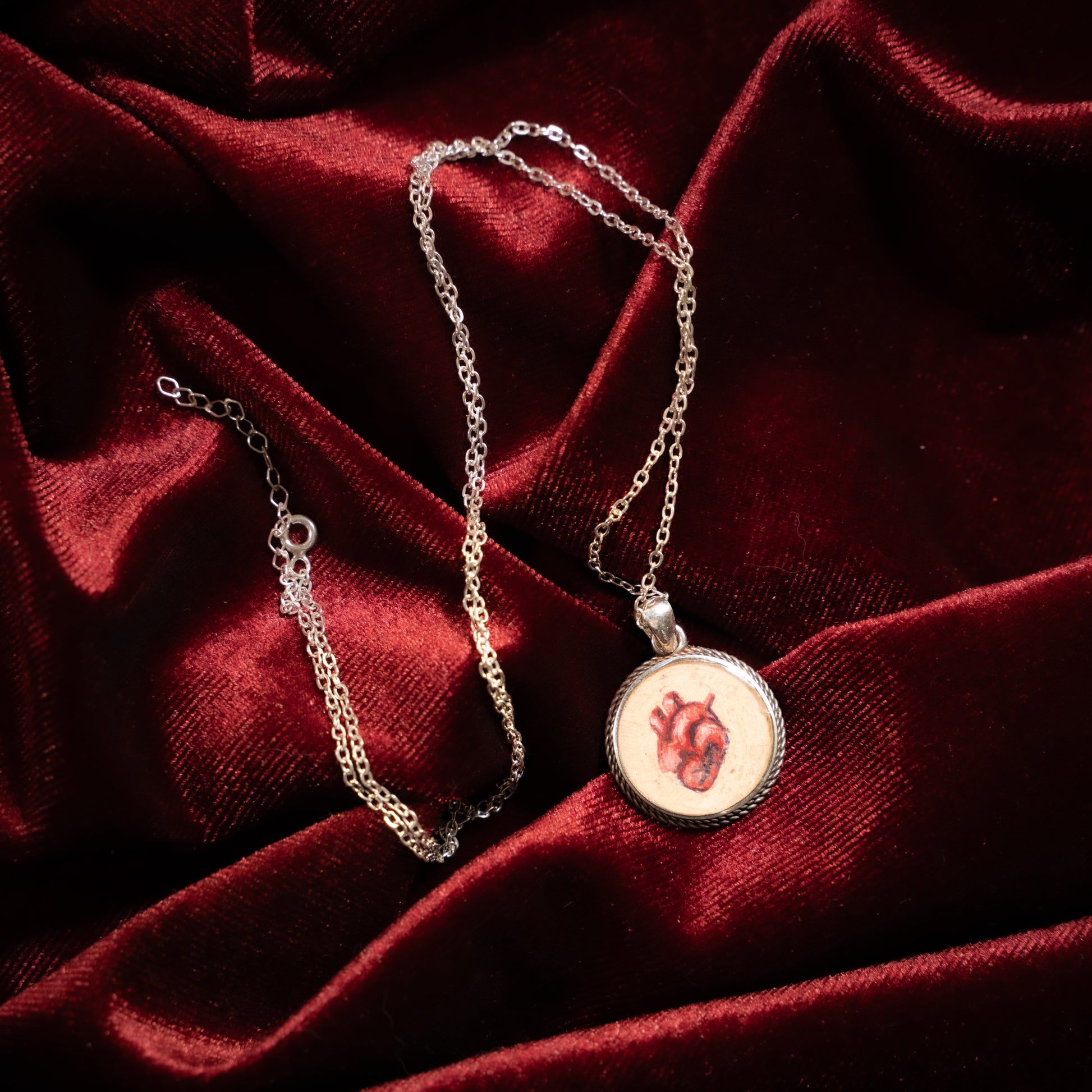 Heart necklaces